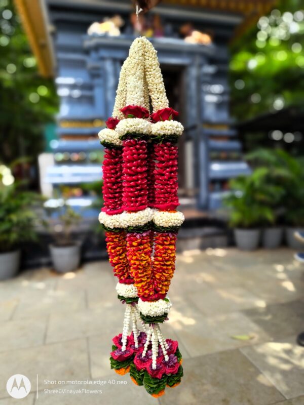 Red Rose Petals Varmala